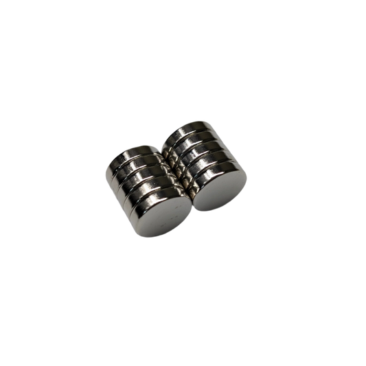 Neodymium Rare Earth Magnet 12mm x 3mm 10 Pack