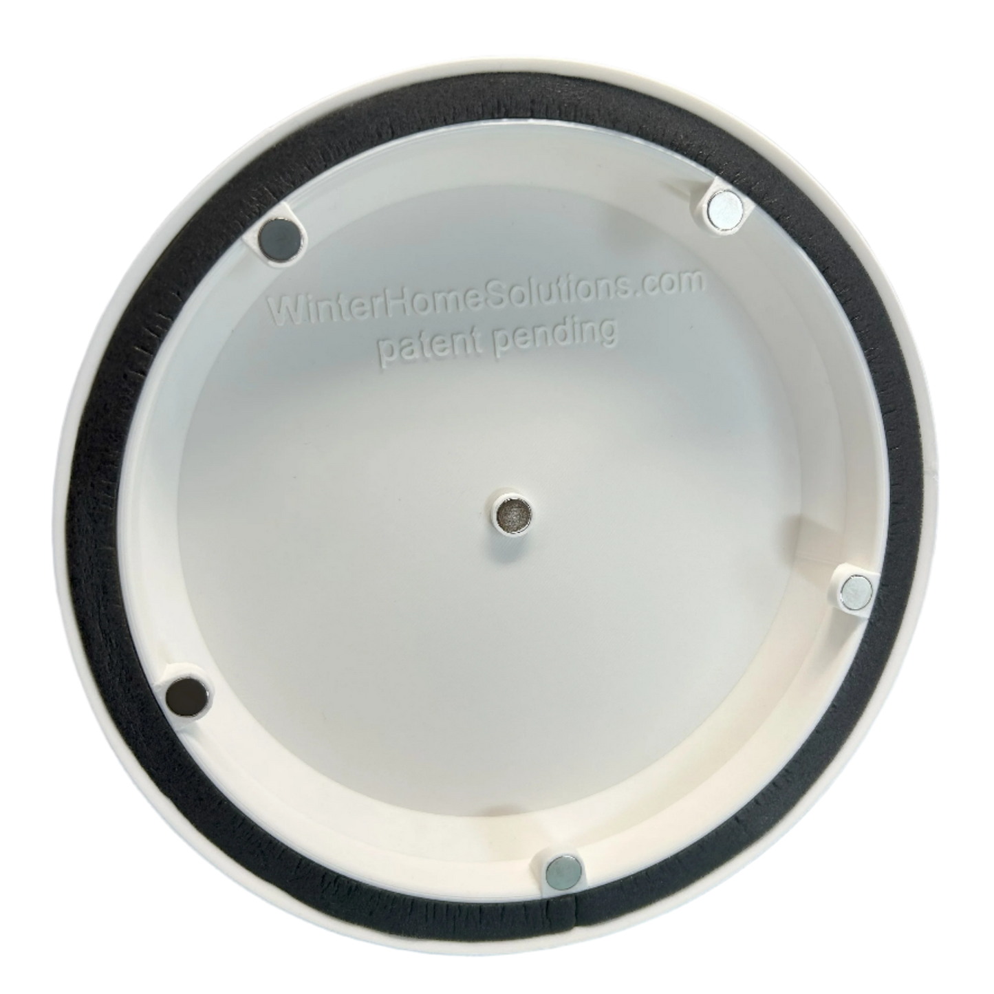 6" Round Ceiling Vent Diffuser Cover with Foam Seal Neodymium Rare Earth Magnetic Mount