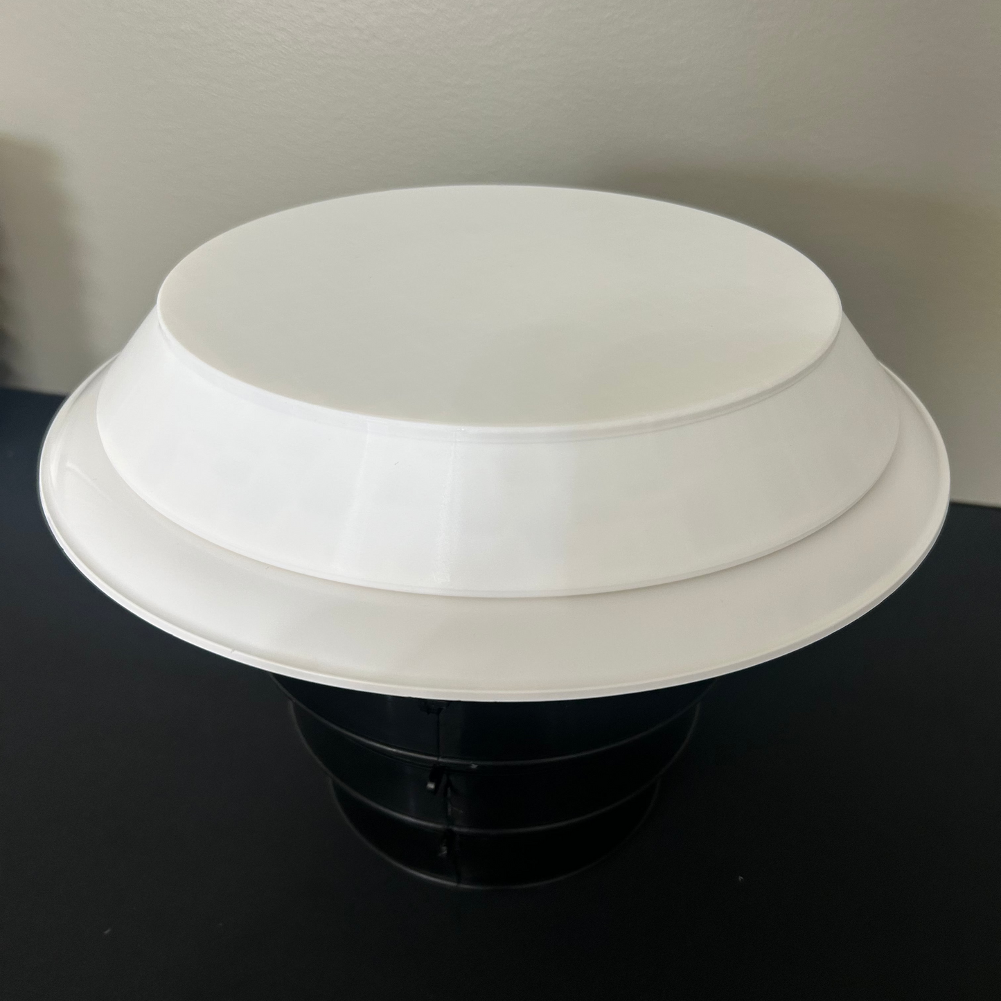 6-10"  Round AirTec MV360 Plastic Ceiling Vent Diffuser Cover with Foam Seal Neodymium Rare Earth Magnetic Mount