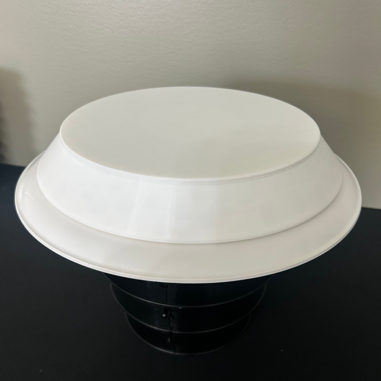 6-10"  Round AirTec MV360 Plastic Ceiling Vent Diffuser Cover with Foam Seal Neodymium Rare Earth Magnetic Mount