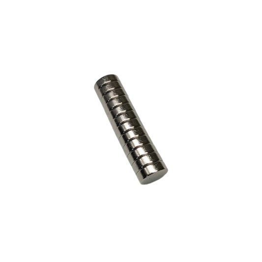 Neodymium Rare Earth Magnet 9mm x 3mm 12 Pack