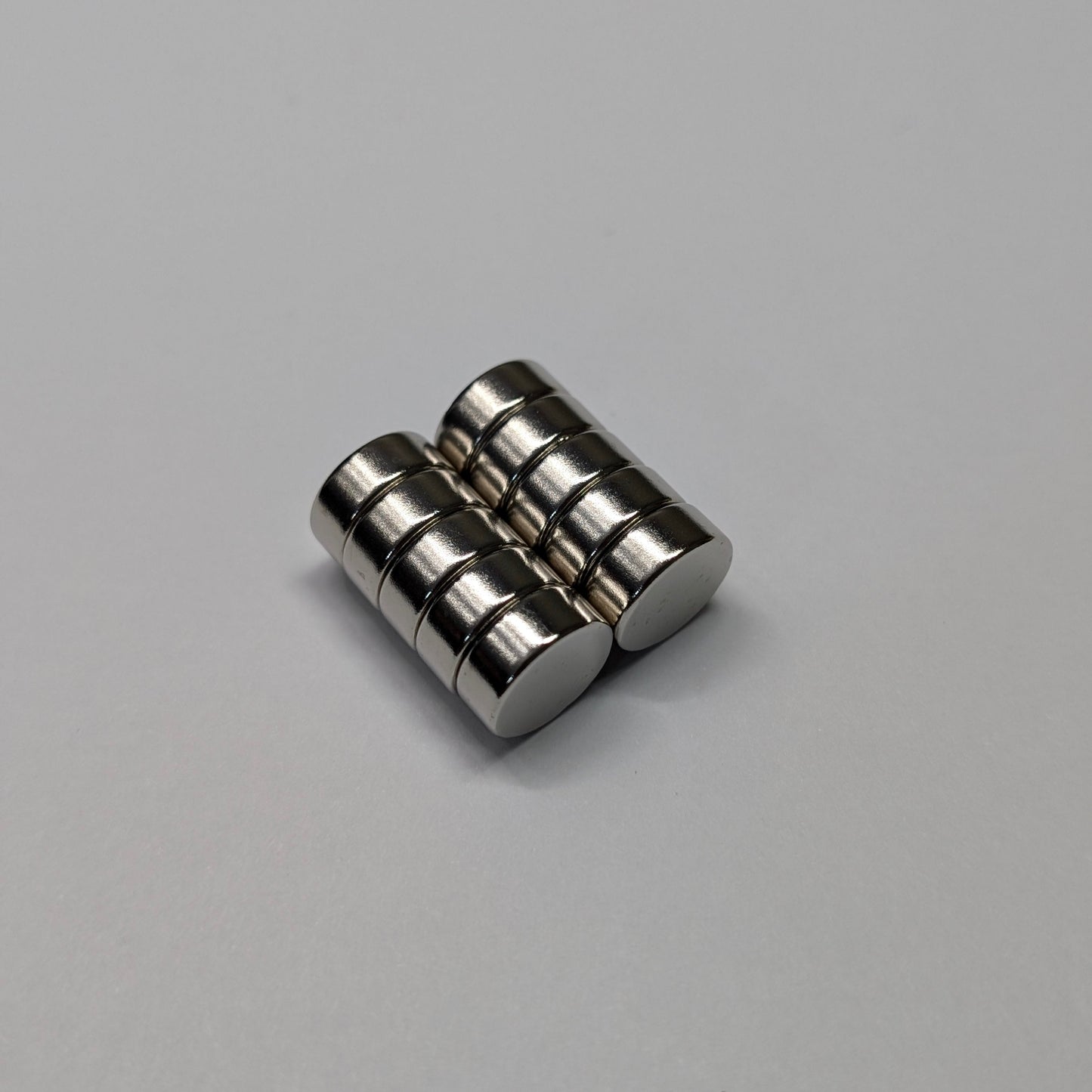 Neodymium Rare Earth Magnet 12mm x 5mm 10 Pack