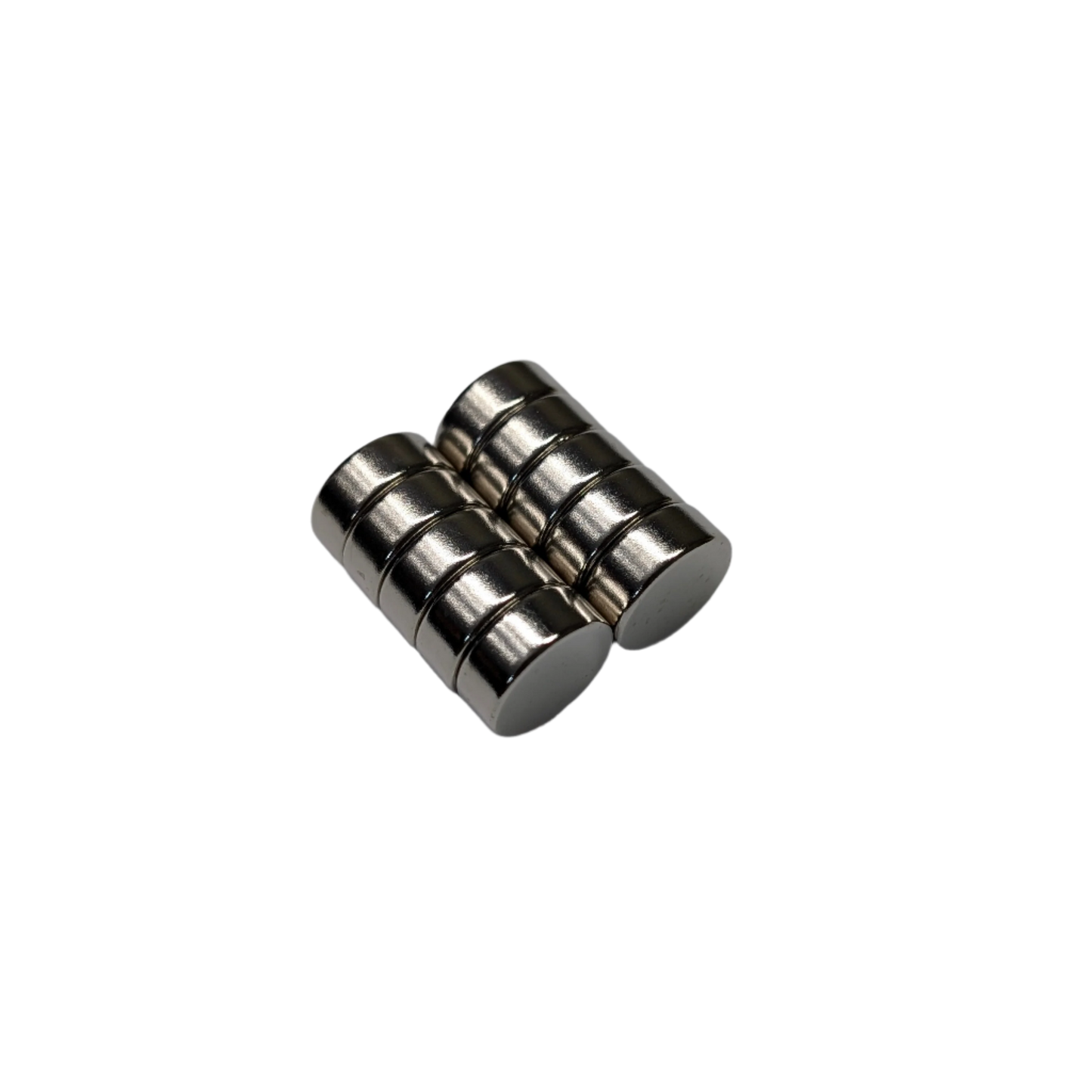 Neodymium Rare Earth Magnet 12mm x 5mm 10 Pack