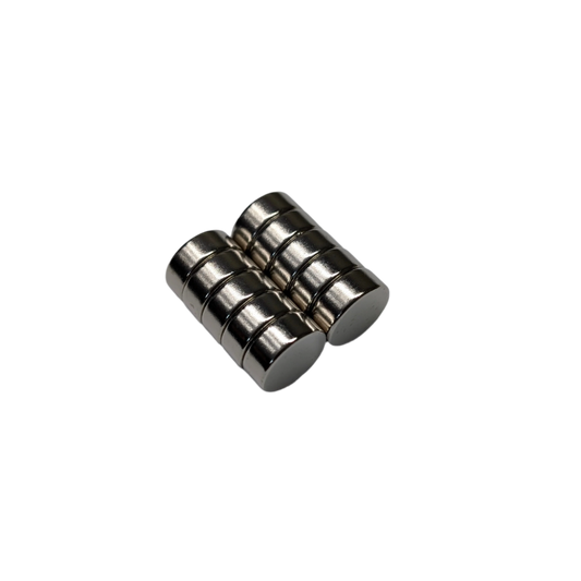 Neodymium Rare Earth Magnet 12mm x 5mm 10 Pack