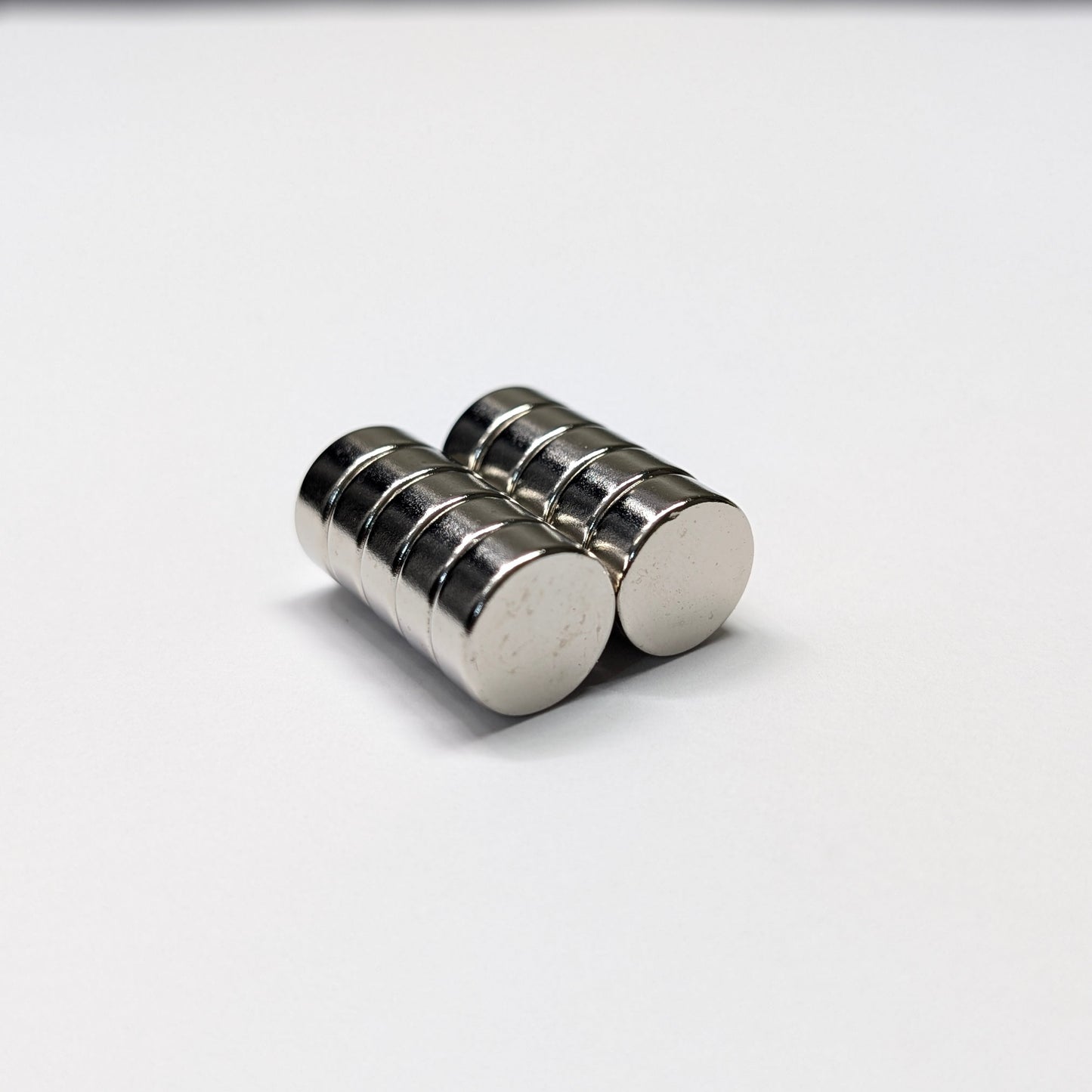 Neodymium Rare Earth Magnet 12mm x 5mm 10 Pack